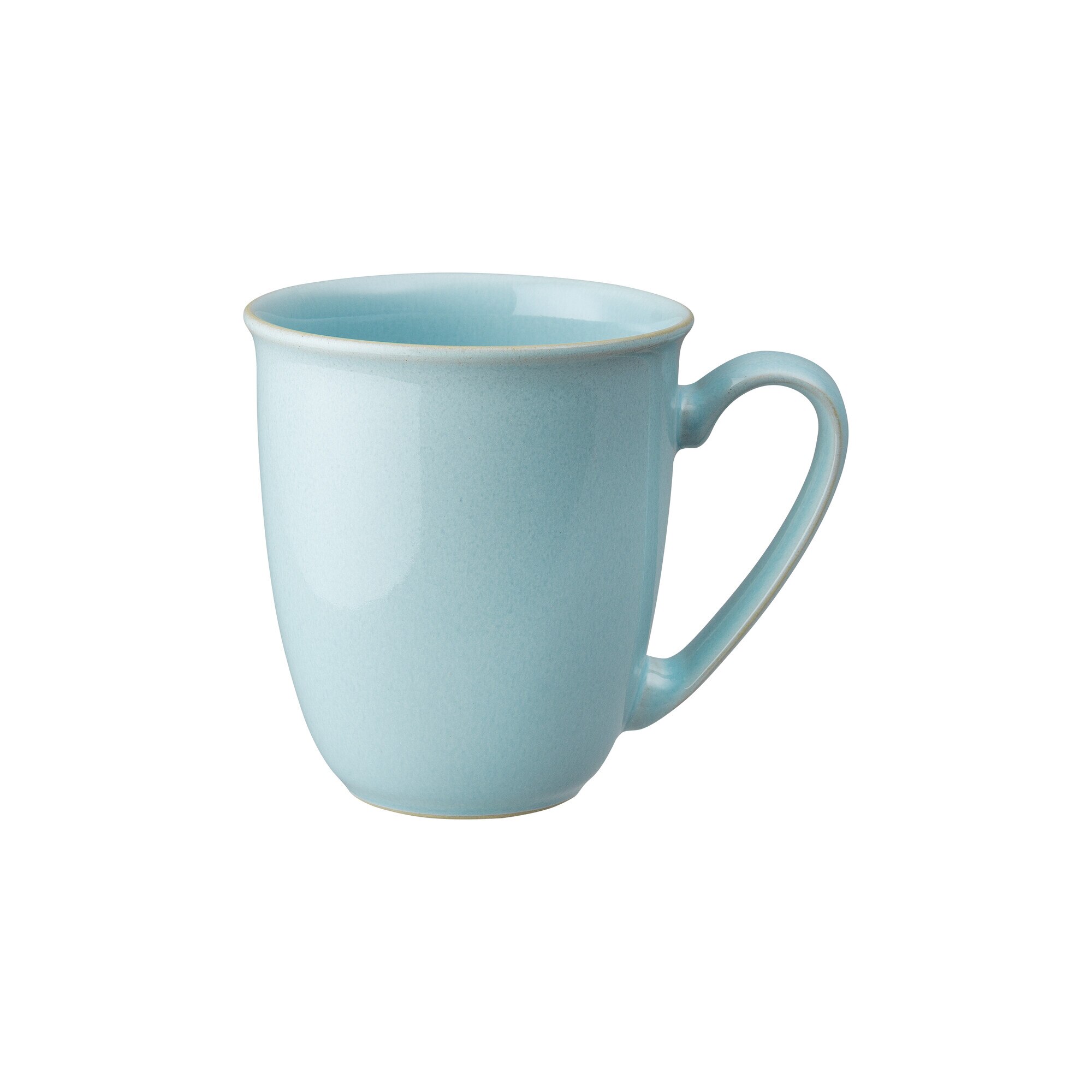 Product photograph of Heritage Cloud Aqua Coffee Beaker Seconds from Denby Retail Ltd